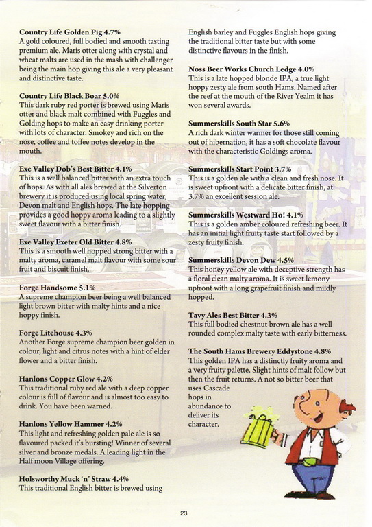 2014 (11th) Beer Festival Programme Page 23